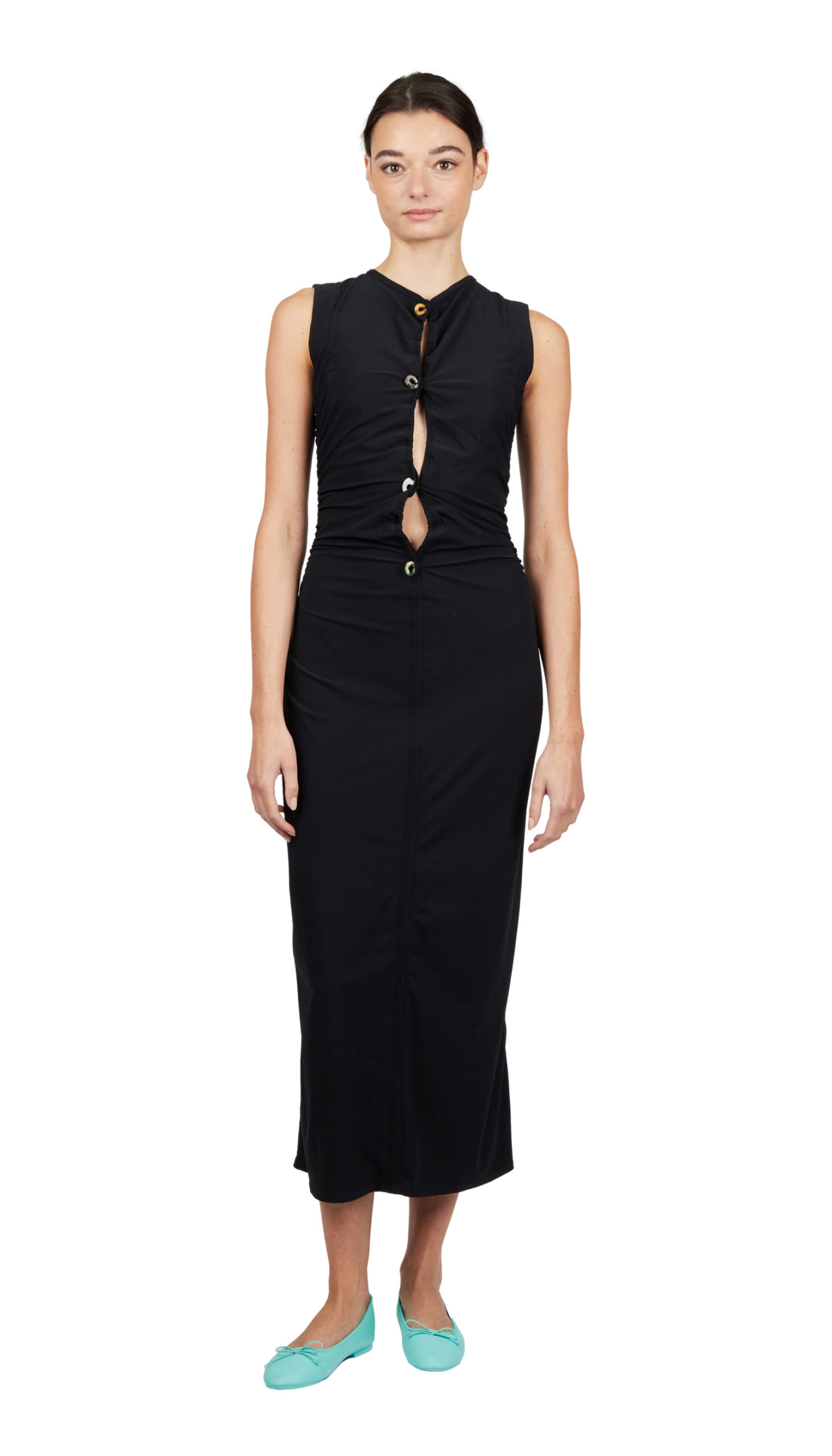 Long cardigan dress
