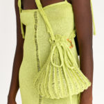 Knitted purse