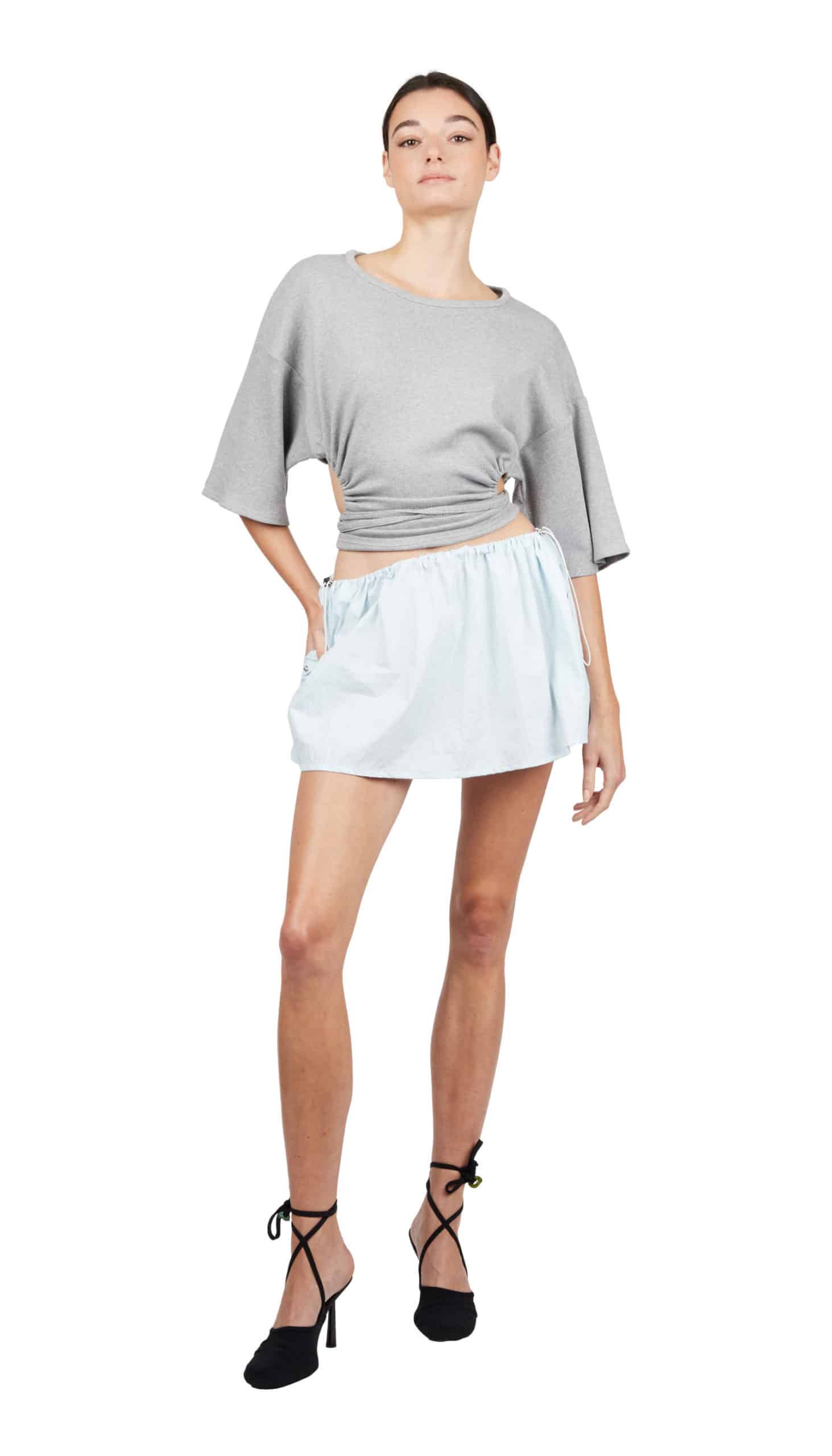 Sportive mini skirt