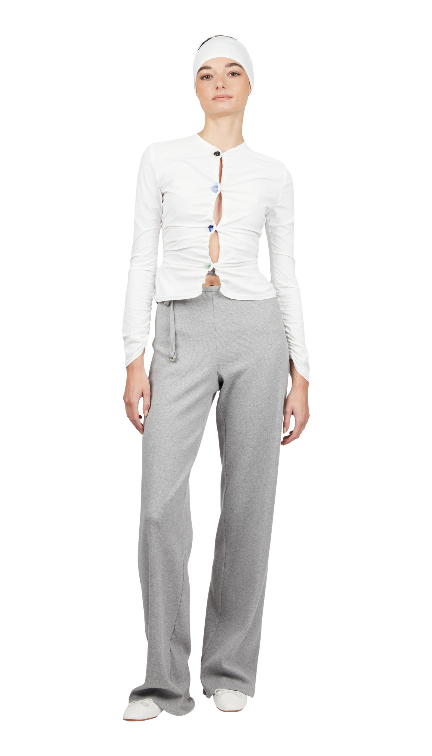 Bodycon jersey cardigan