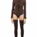 Bodycon jersey cardigan